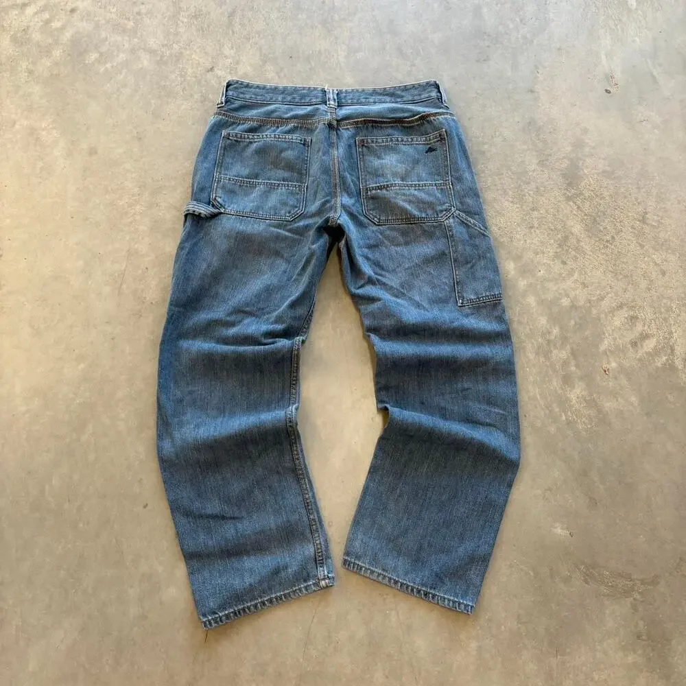 vintage faded washed carpenter jeans